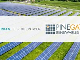 Urban Electric Power and Pine Gate Renewables partner to expand solar-tied and freestanding energy storage across the U.S.