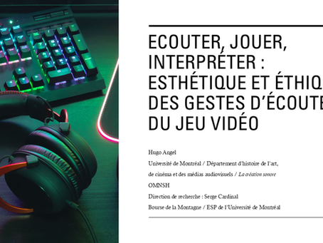 Carnet de Recherche #4 / Hiver 2026 fin de session !