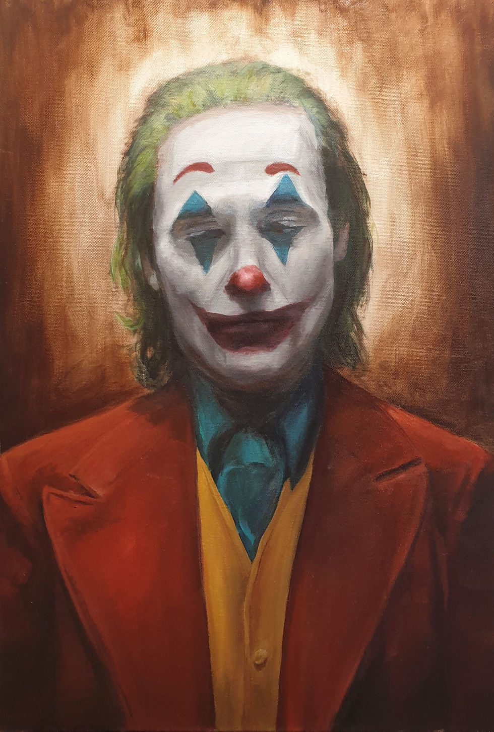 The Joker - Original Oil Painting