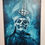 Thumbnail: Papa Emeritus II Secundo - Original Oil Painting Blue