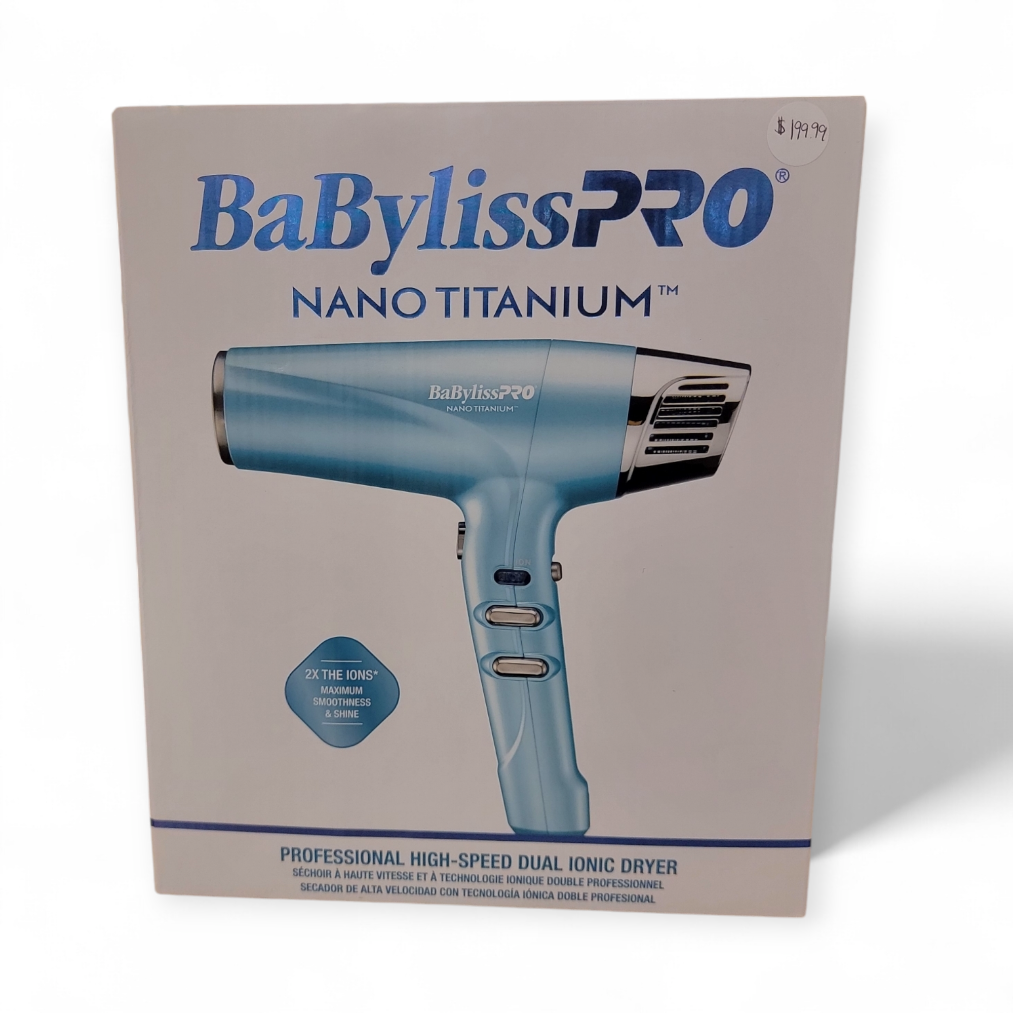 BabylissPro Nano Titanium Blowdryer