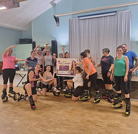 Cours de rebound avec Karine L FItness à Jasseron