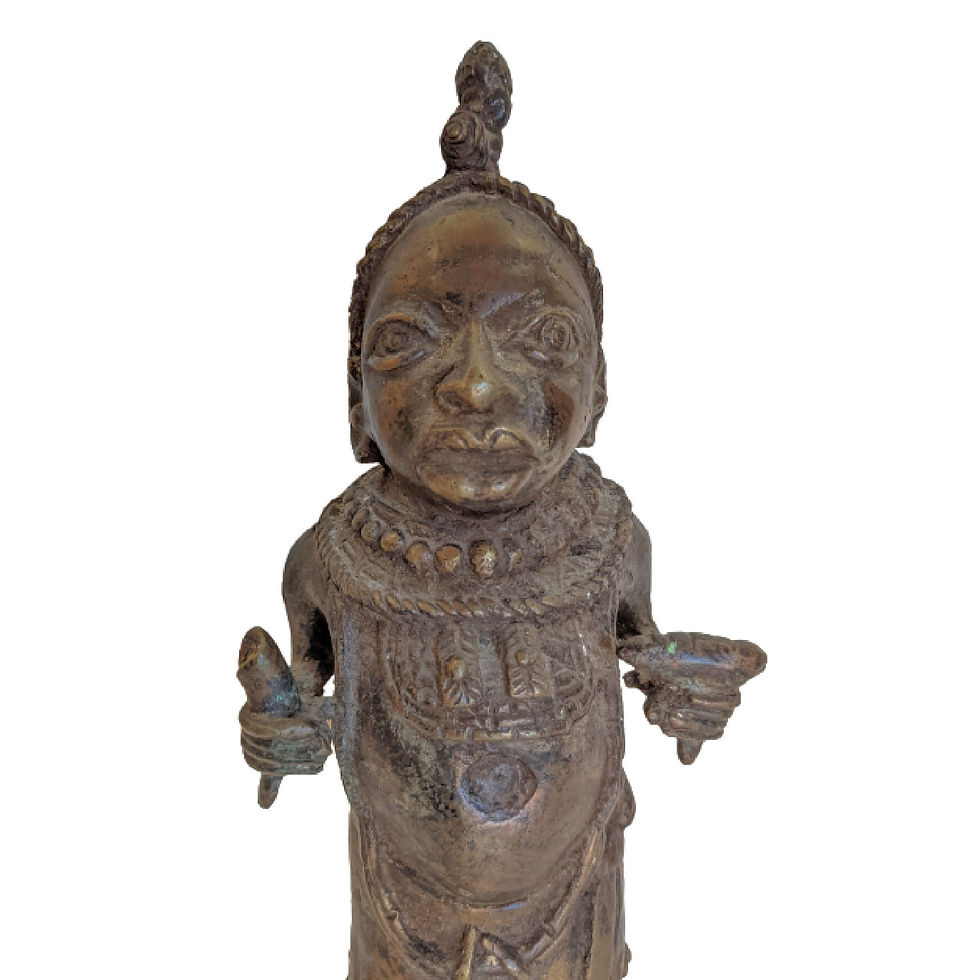 Thumbnail: Benin Bronze Figure