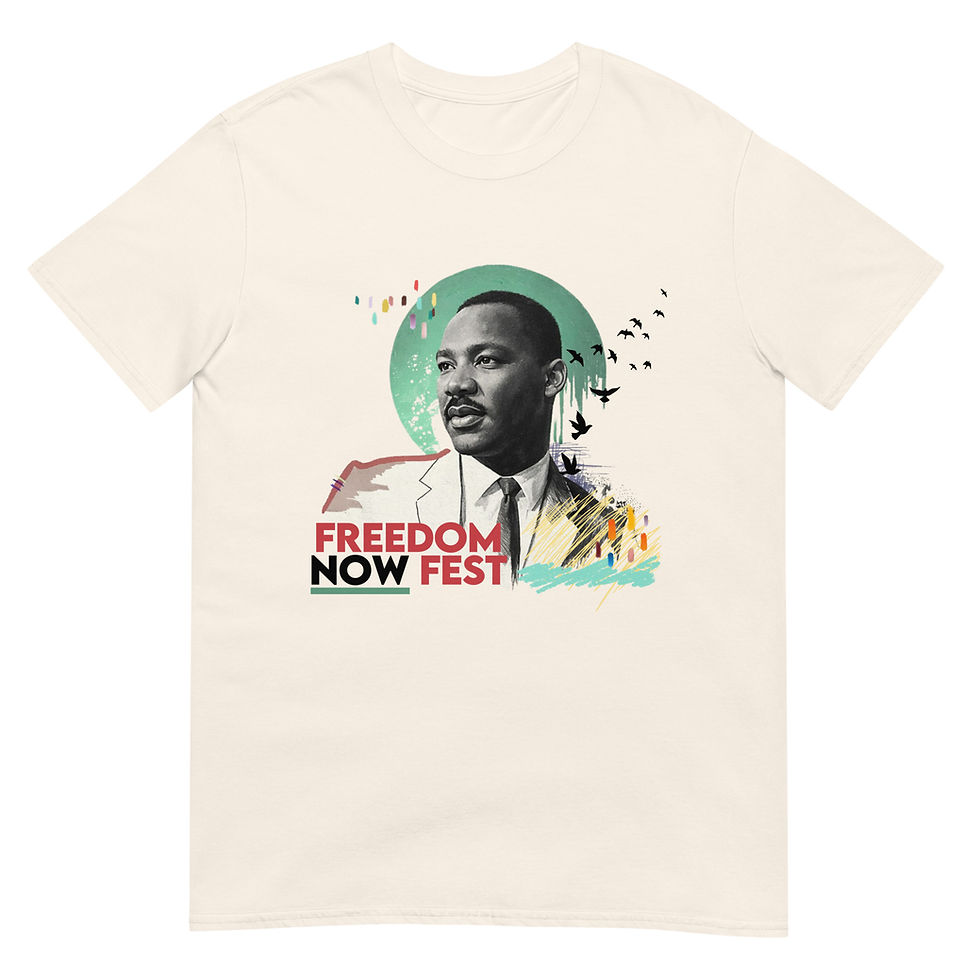 Thumbnail: Martin Luther King Jr. FNF  Short-Sleeve Unisex T-Shirt