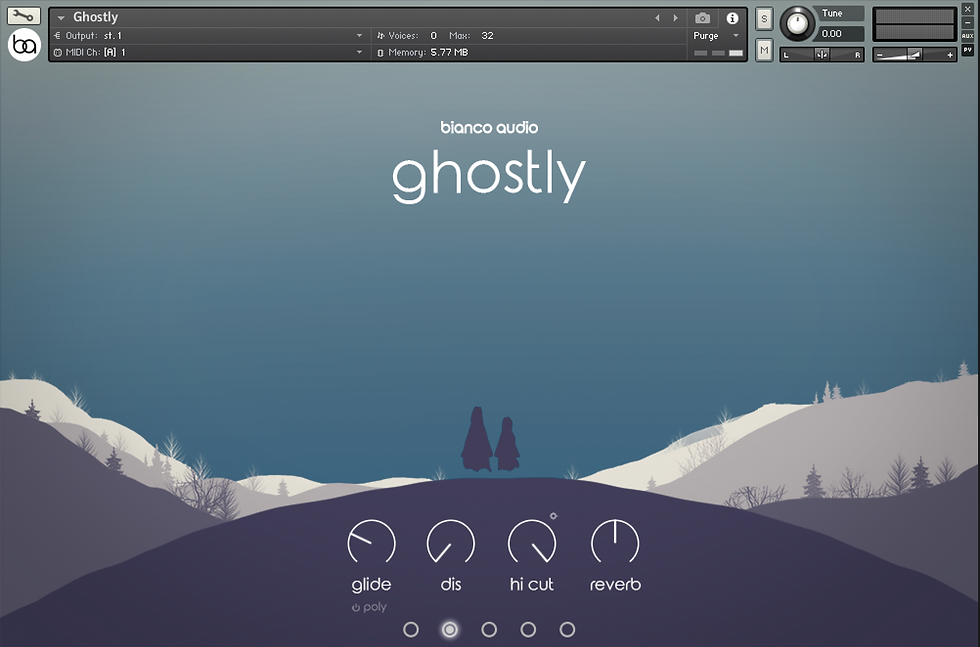 Miniaturbild: GHOSTLY - Kontakt Instrument*