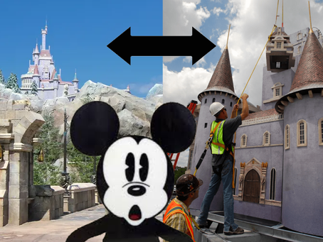 Beauty and The Beast Castle Actual Size