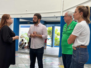 Comissão de Educação e Cultura, Saúde e Assistência Social inicia visita nas escolas e creches