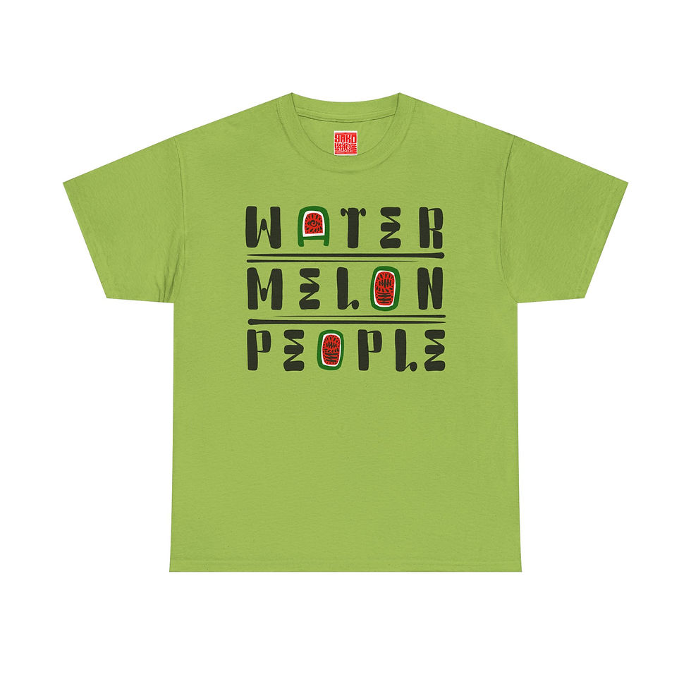 Thumbnail: Water Melon People / from the album EthioBeat - Unisex Heavy Cotton Tee