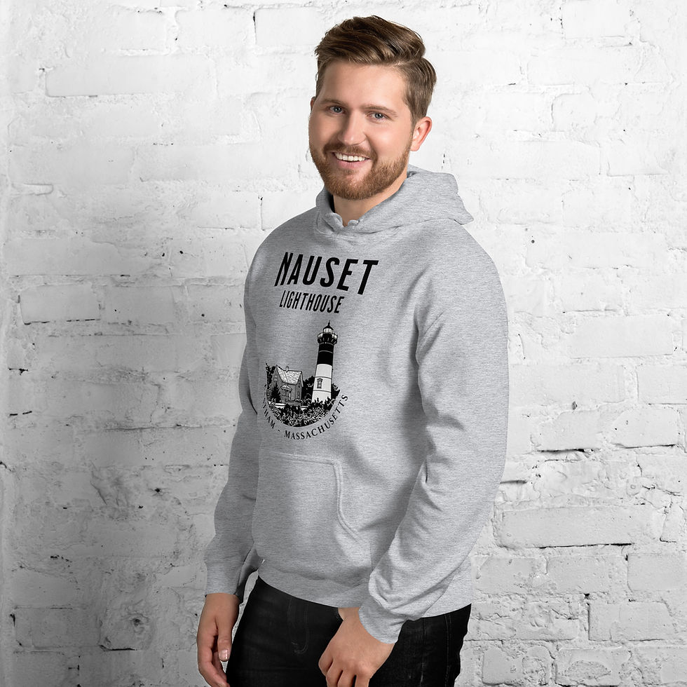 Thumbnail: Nauset Lighthouse Hoodie - Unisex Hoodie