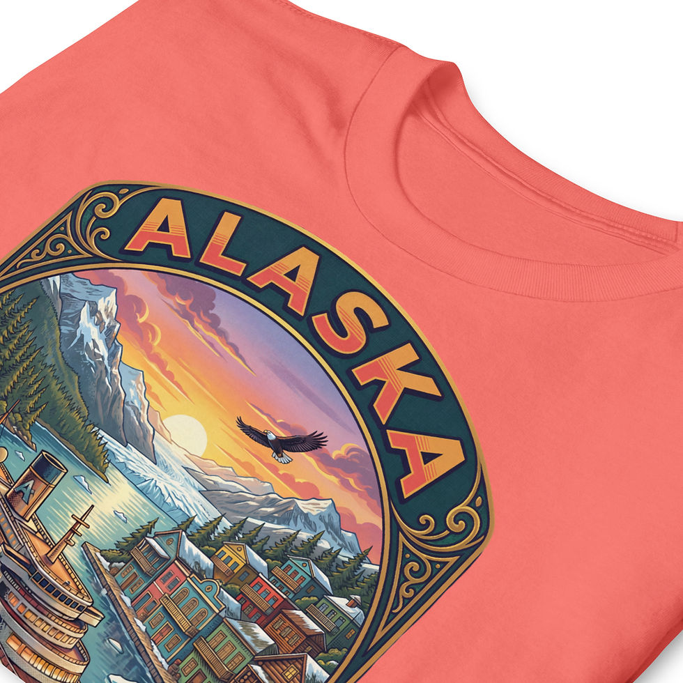 Thumbnail: Alaska Cruise - Short-Sleeve Unisex T-Shirt