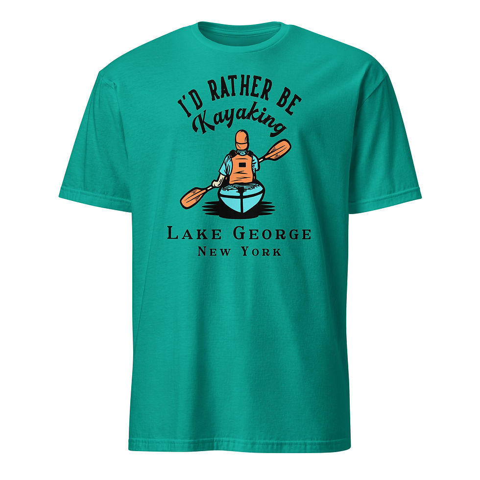 Thumbnail: Kayak Lake George - Short-Sleeve Unisex T-Shirt