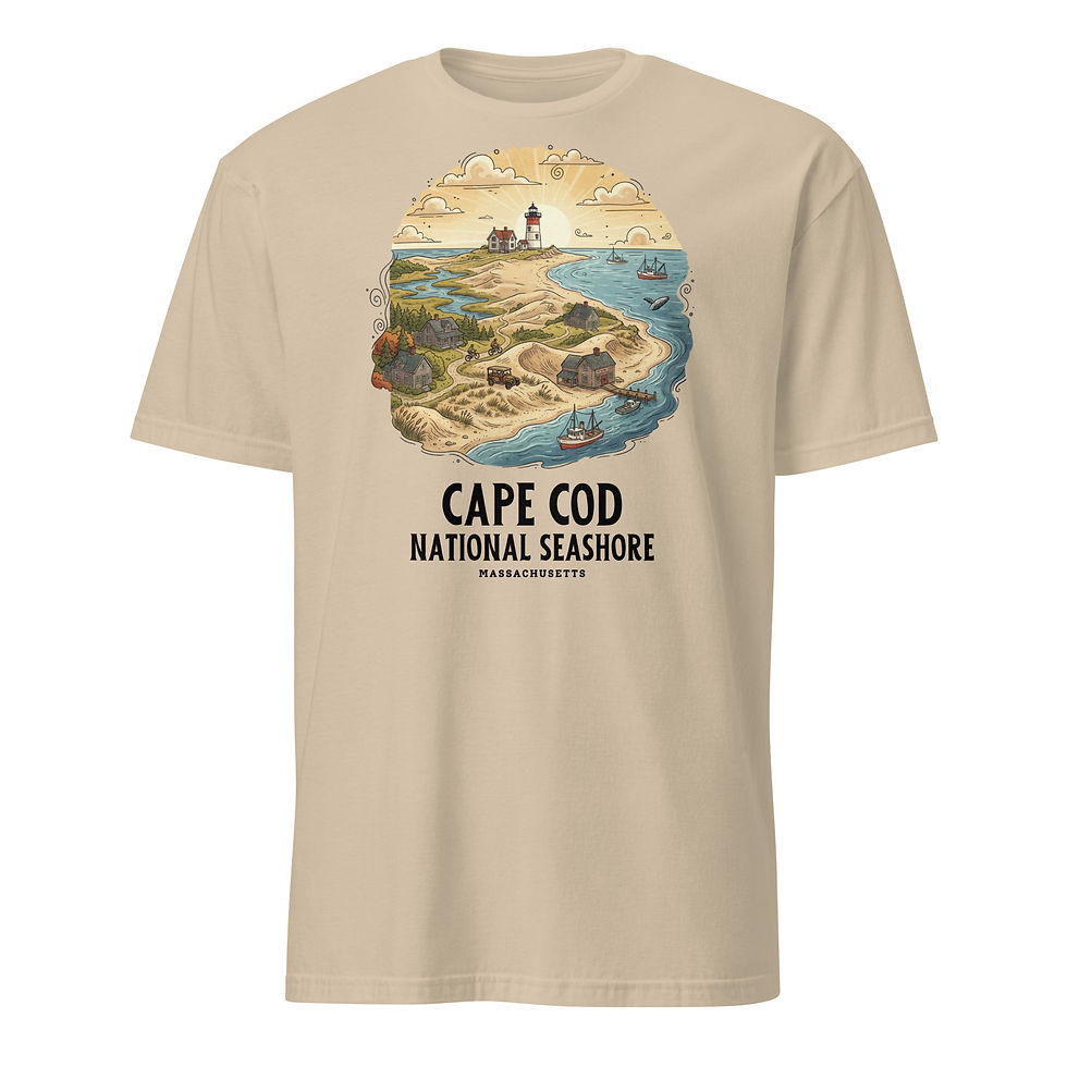 Thumbnail: Cape Cod National Seashore - Short-Sleeve Unisex T-Shirt
