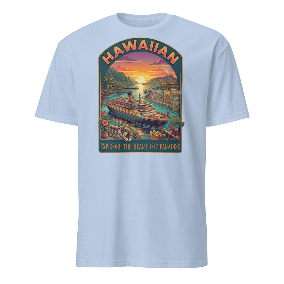 Thumbnail: Hawaiian Cruise Ship - Short-Sleeve Unisex T-Shirt