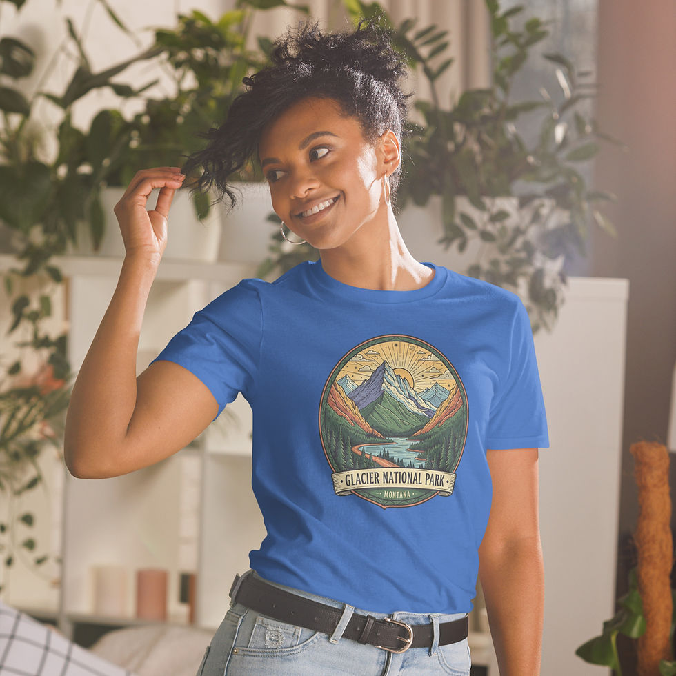 Thumbnail: Glacier National Park - Short-Sleeve Unisex T-Shirt