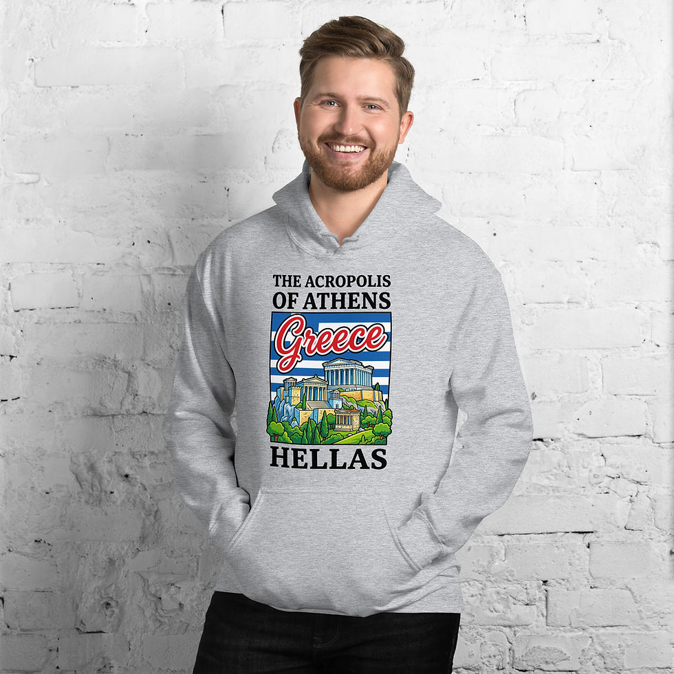 Thumbnail: Greece Acropolis - Unisex Hoodie