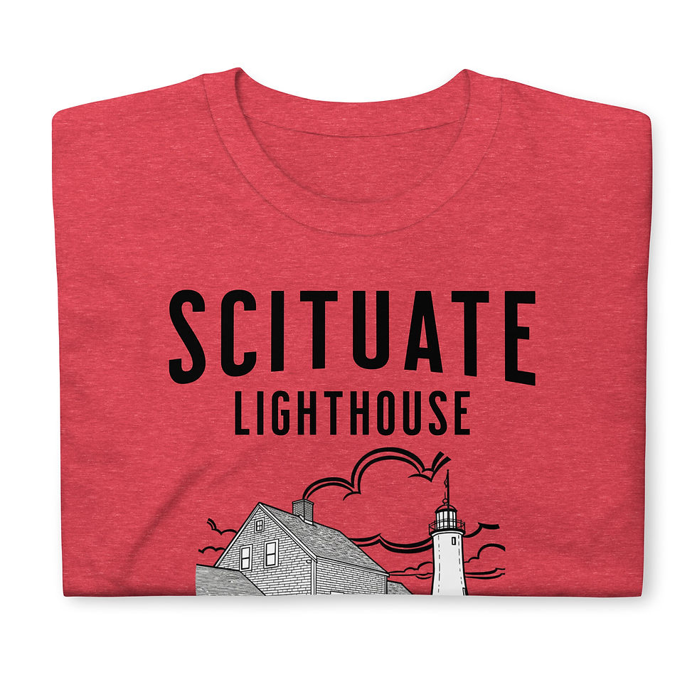 Thumbnail: Scituate Lighthouse - Short-Sleeve Unisex T-Shirt