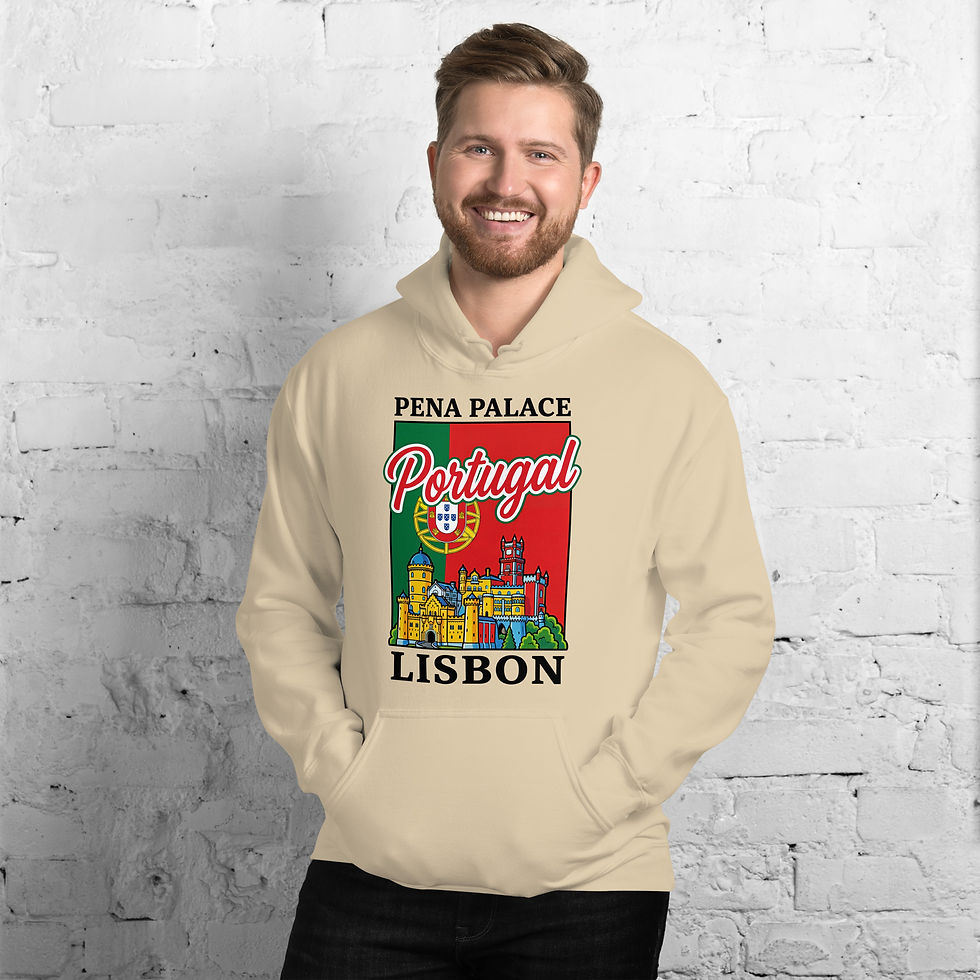 Thumbnail: Portugal Lisbon Pena Palace - Unisex Hoodie
