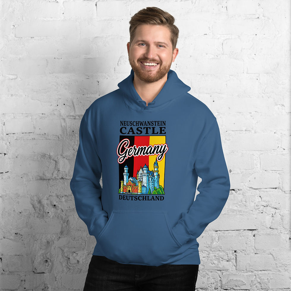 Thumbnail:  Neuschwanstein Castle Germany - Unisex Hoodie