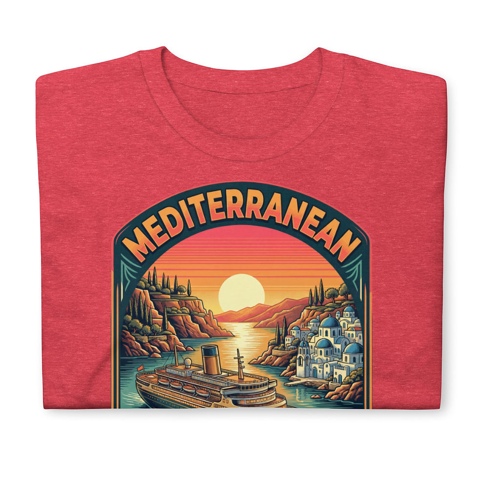 Thumbnail: Mediterranean Cruise - Short-Sleeve Unisex T-Shirt