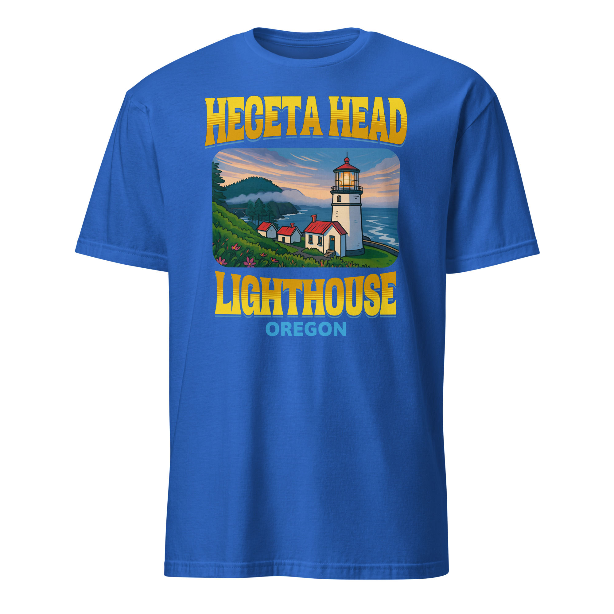 Heceta Head Light - Short-Sleeve Unisex T-Shirt