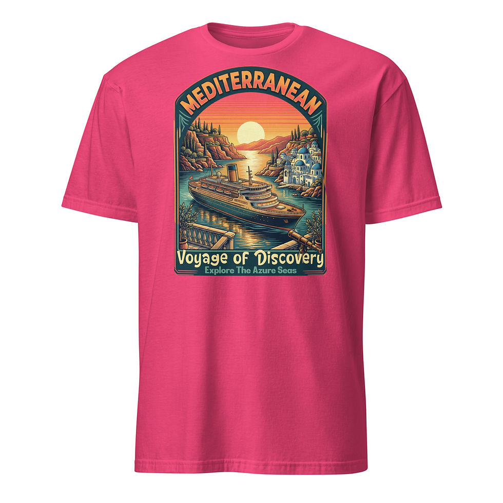 Thumbnail: Mediterranean Cruise - Short-Sleeve Unisex T-Shirt