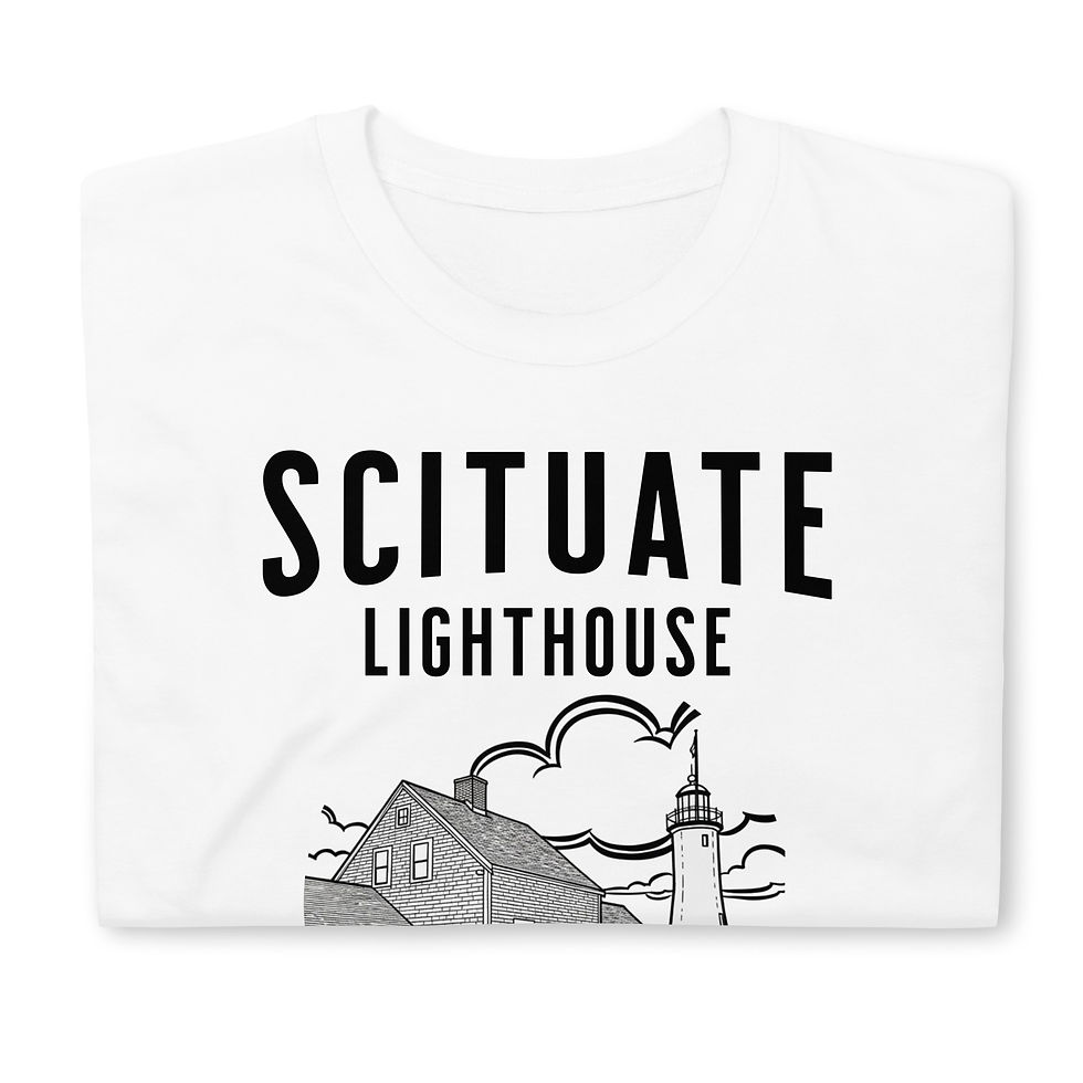 Thumbnail: Scituate Lighthouse - Short-Sleeve Unisex T-Shirt
