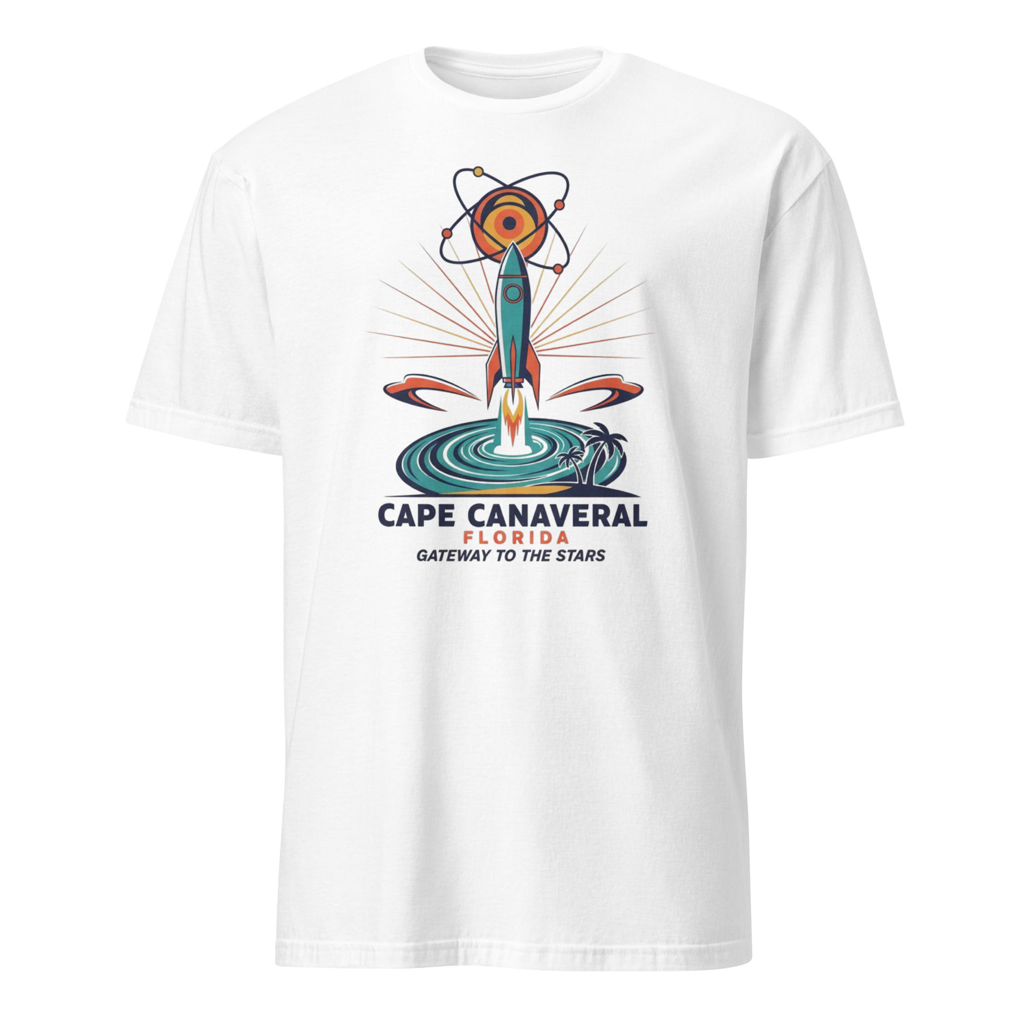 Cape Canaveral Rocket Launch - Short-Sleeve Unisex T-Shirt