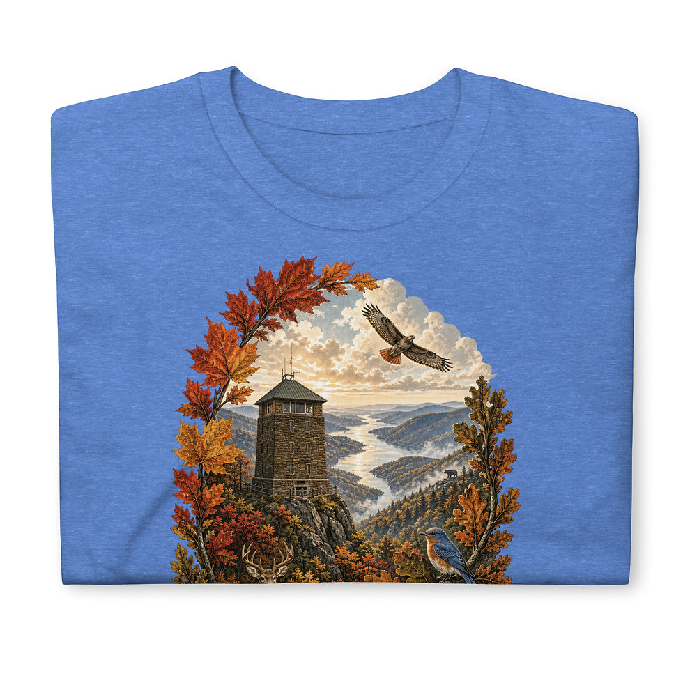 Thumbnail: Bear Mountain State Park – New York T‑Shirt - Hudson Highlands Edition