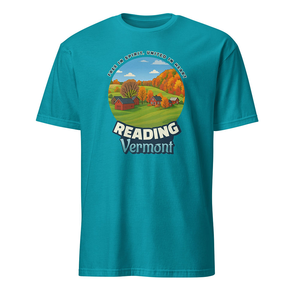 Thumbnail: Reading Vermont - Short-Sleeve Unisex T-Shirt