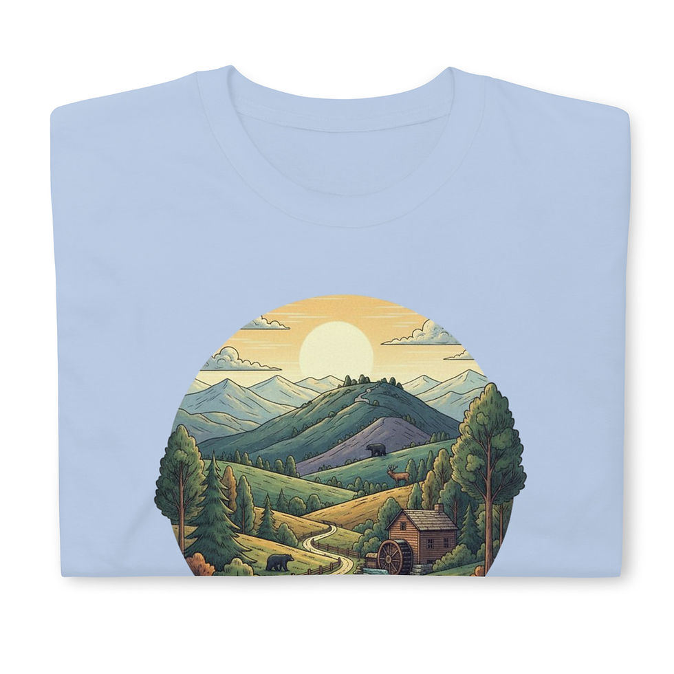 Thumbnail: Great Smoky Mountains NP - Short-Sleeve Unisex T-Shirt