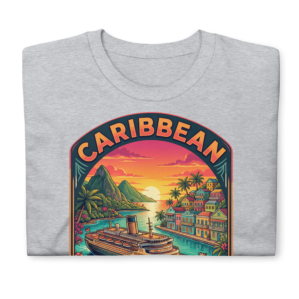 Thumbnail: Caribbean Voyage Short-Sleeve Unisex T-Shirt
