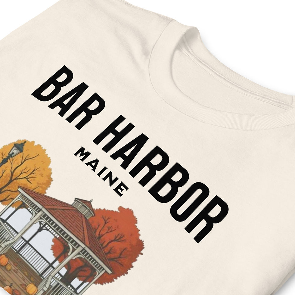 Thumbnail: Bar Harbor - Where You Go - Short-Sleeve Unisex T-Shirt