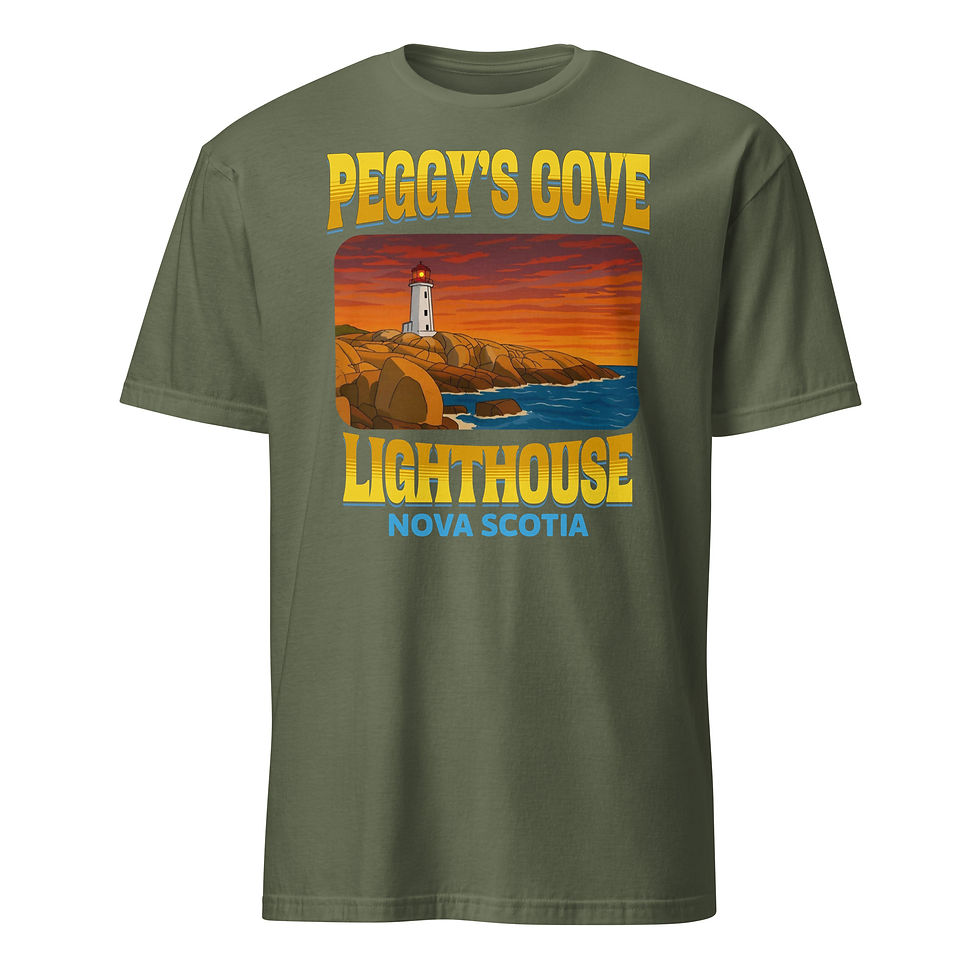 Peggy's Cove Lighthouse - Short-Sleeve Unisex T-Shirt