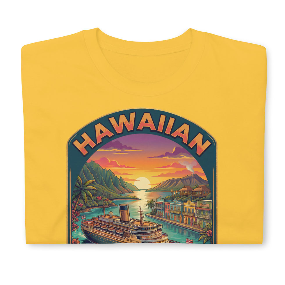 Thumbnail: Hawaiian Cruise Ship - Short-Sleeve Unisex T-Shirt