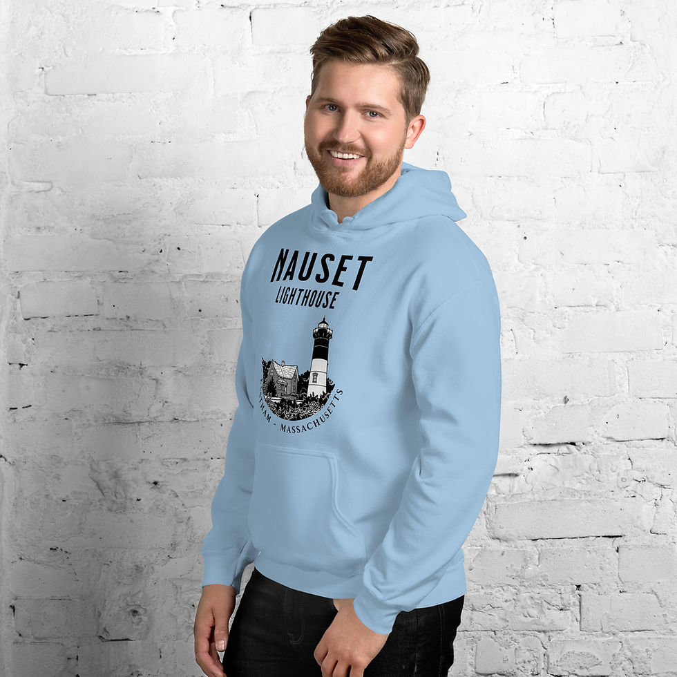 Thumbnail: Nauset Lighthouse Hoodie - Unisex Hoodie