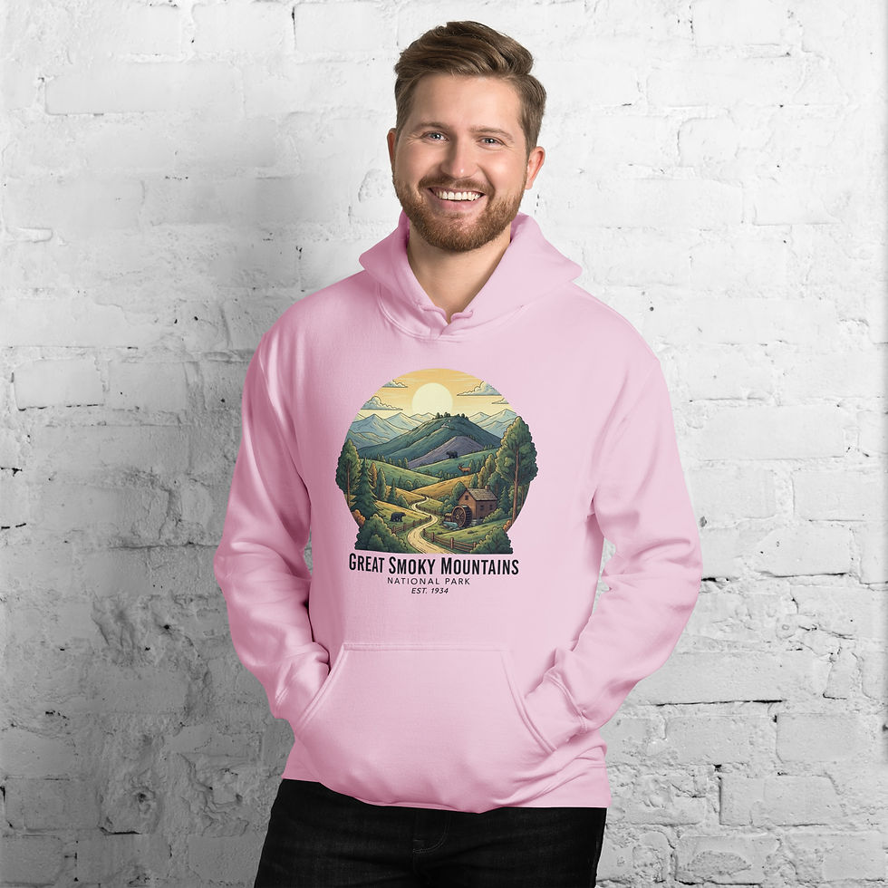 Thumbnail: Great Smoky Mountain Mill Hoodie - Unisex Hoodie