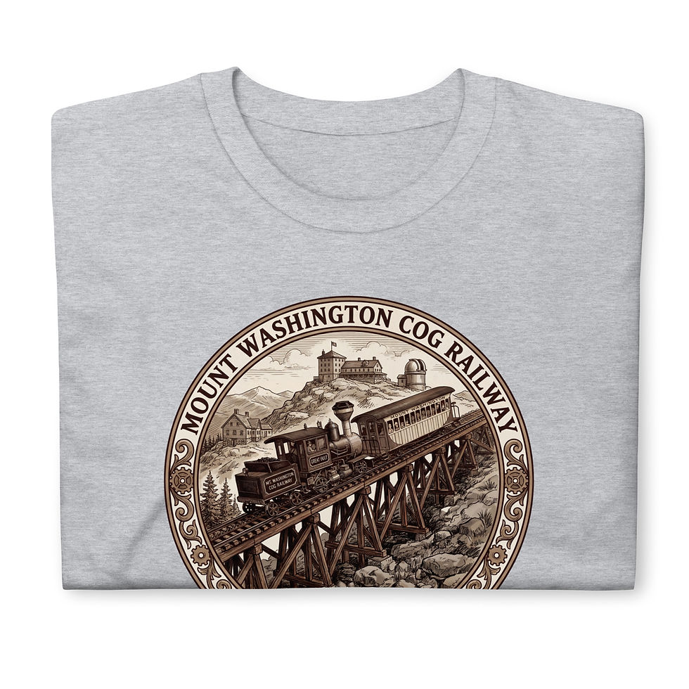 Thumbnail: Mount Washington Cog Railway Short-Sleeve Unisex T-Shirt