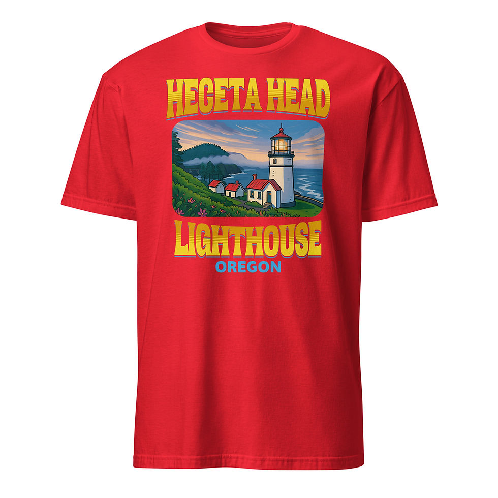 Thumbnail: Heceta Head Light - Short-Sleeve Unisex T-Shirt