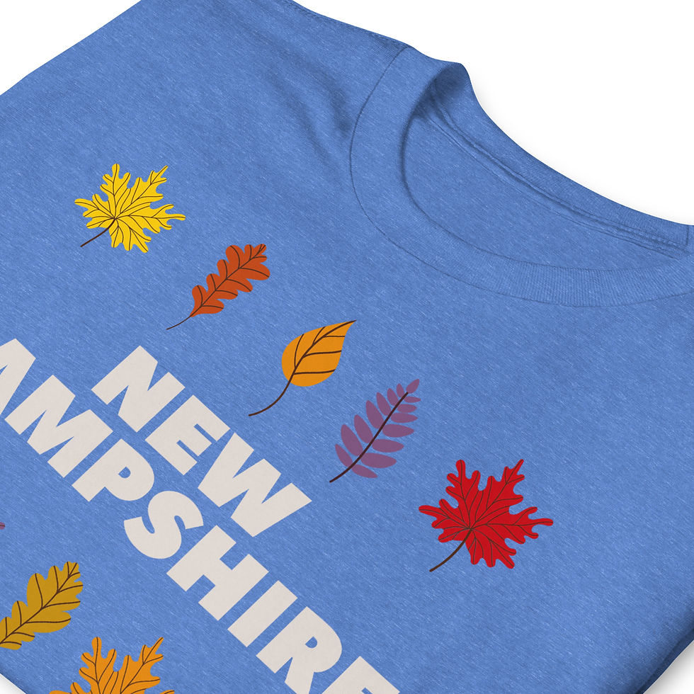 Thumbnail: New Hampshire Leaves - Short-Sleeve Unisex T-Shirt