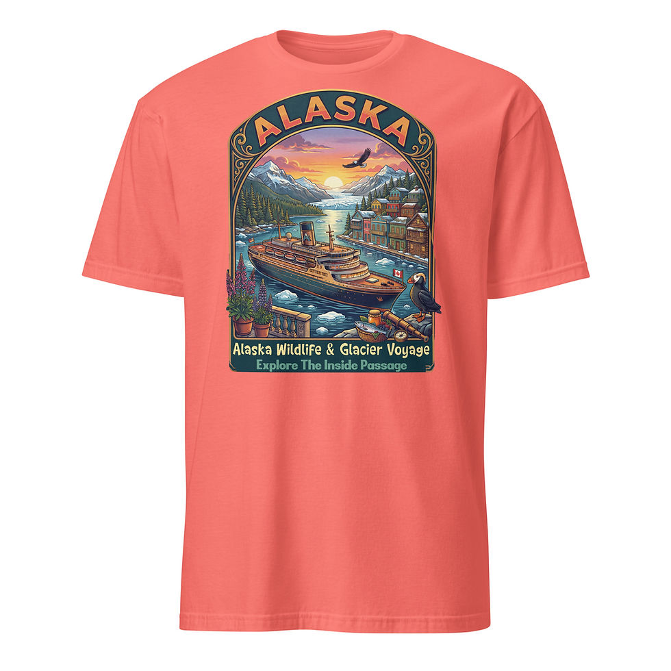 Thumbnail: Alaska Cruise - Short-Sleeve Unisex T-Shirt