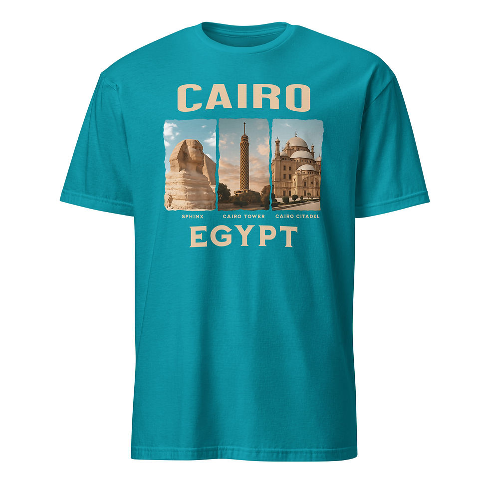 Thumbnail: Cairo Egypt - Short-Sleeve Unisex T-Shirt