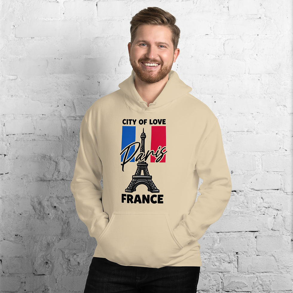 Thumbnail: City of Love - Paris France - Unisex Hoodie