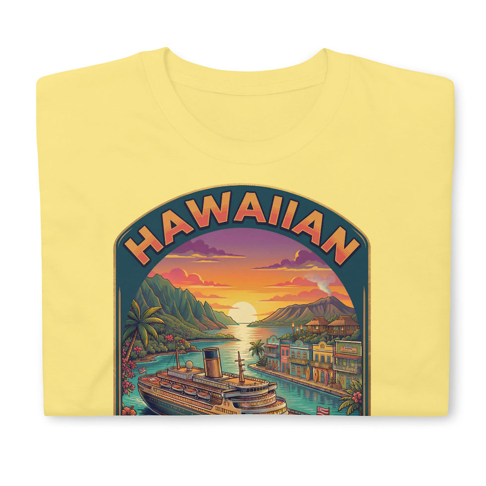 Thumbnail: Hawaiian Cruise Ship - Short-Sleeve Unisex T-Shirt