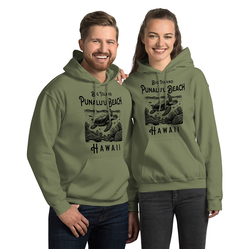 Thumbnail: Punalu'u Beach Hoodie - Unisex Hoodie
