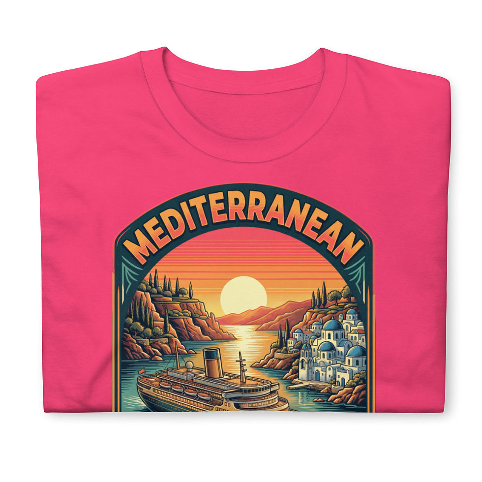 Thumbnail: Mediterranean Cruise - Short-Sleeve Unisex T-Shirt