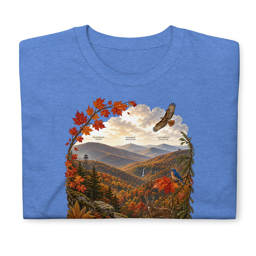 Thumbnail: Autumn in the Catskills – New York T‑Shirt
