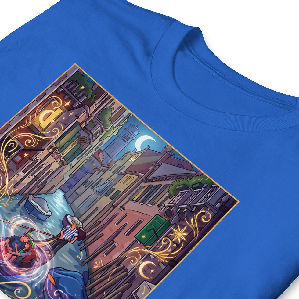 Thumbnail: Venezia Italia Short-Sleeve Unisex T-Shirt