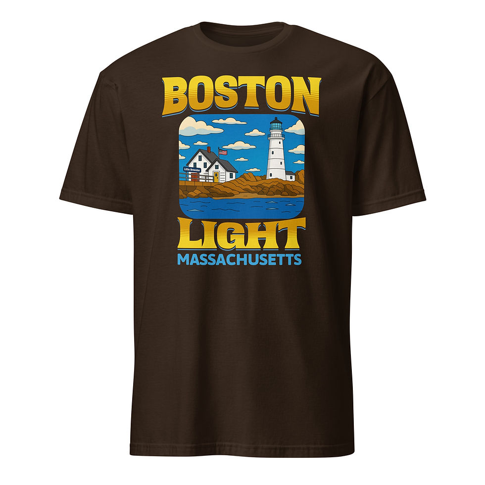 Thumbnail: Boston Light - Short-Sleeve Unisex T-Shirt