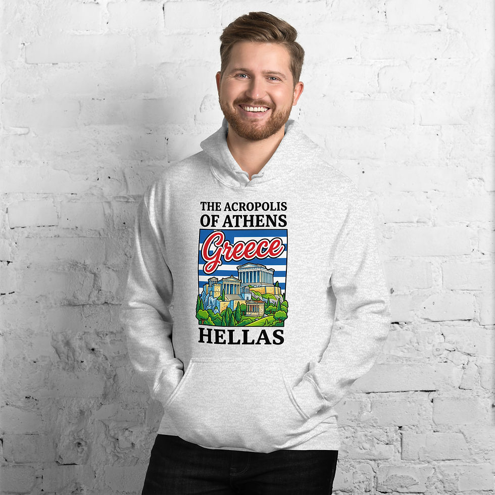 Thumbnail: Greece Acropolis - Unisex Hoodie