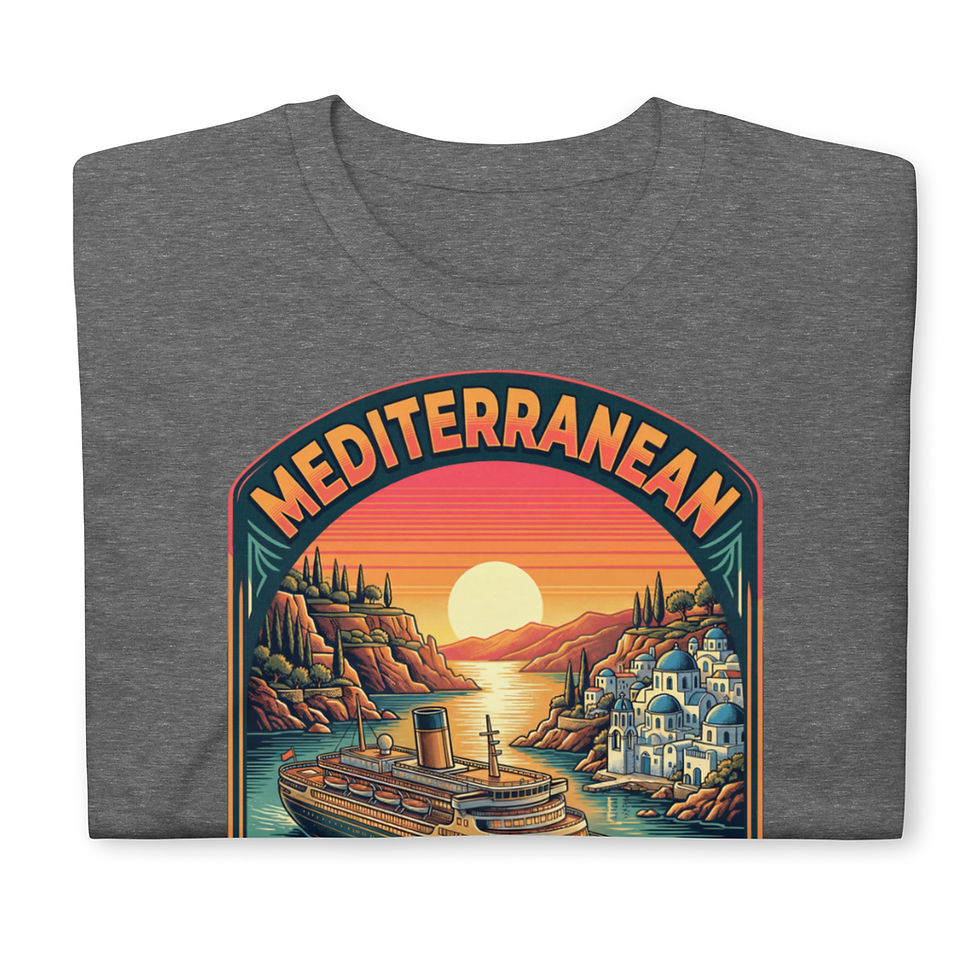 Thumbnail: Mediterranean Cruise - Short-Sleeve Unisex T-Shirt